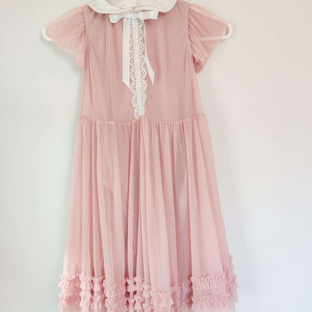 Weissman Girl's Medium Child MC Ballet or Lyrical Pink Costume Dress 10/12